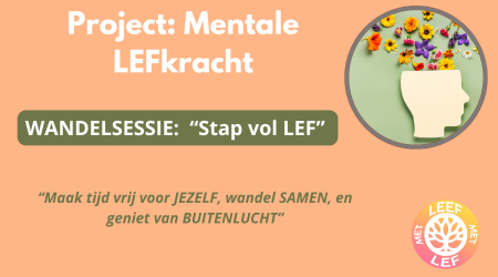 Wandelsessie Stap vol LEF