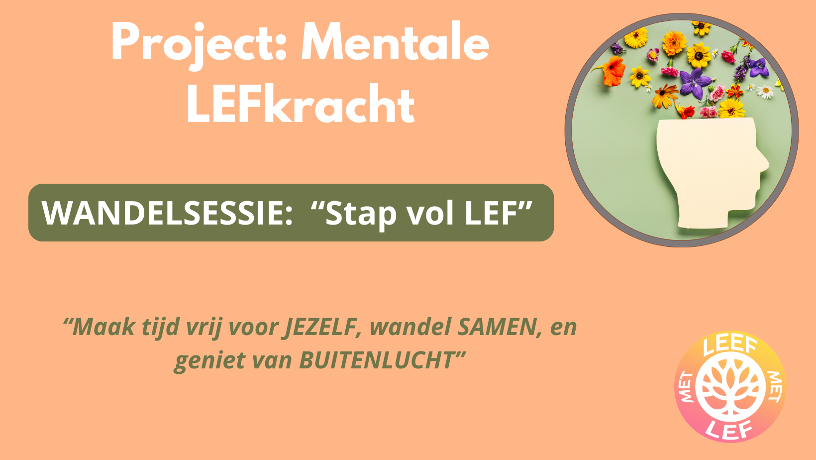 Wandelsessie Stap vol LEF