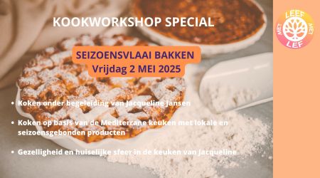 Kookworkshop special: Seizoensvlaai bakken