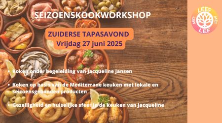 Kookworkshop: Zuiderse Tapasavond